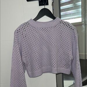 H&M Divided Light Purple Knit Sweater